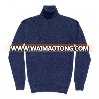 men's 100% pure cashmere sweater turtule neck