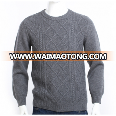 new style cashmere mens crew neck pullover sweater pattern