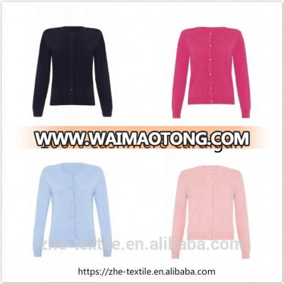 100% Cashmere Women Cardigan Sweater