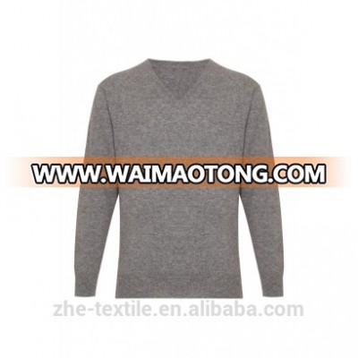 100% cashmere ladies V-NECK cashmere sweater pullover