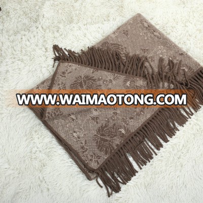 knitted soft textile pure cashmere blanket